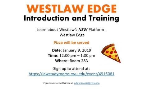 WestLaw Edge Training