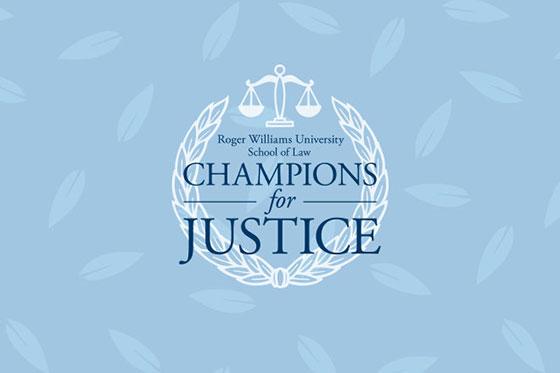 The Champions for Justice logo.
